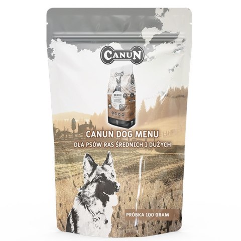PRÓBKA Canun dog menu dla spokojnych psów 100g PRÓBKA Canun dog menu dla spokojnych psów 100g