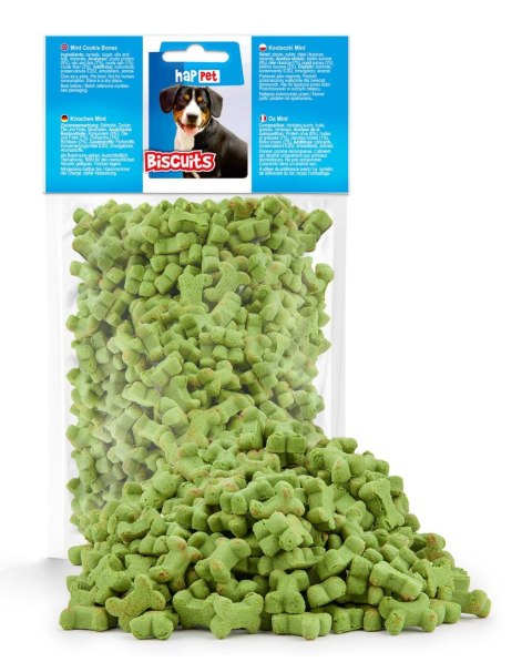 Ciastka dla psa - kosteczki mint 150g Happet Ciastka dla psa - kosteczki mint 150g Happet