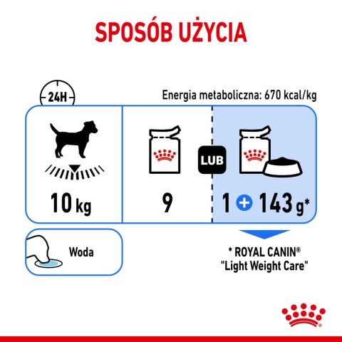 ROYAL CANIN Light Weight Care Pasztet 12x85g ROYAL CANIN Light Weight Care Pasztet 12x85g