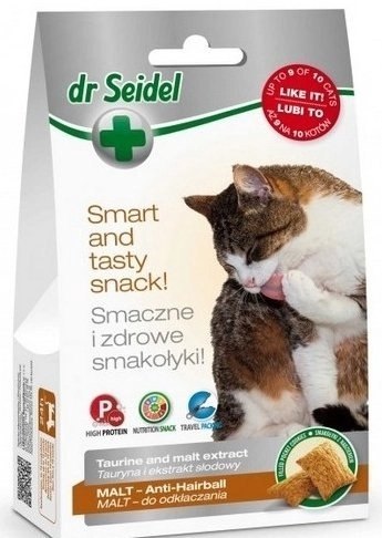 Laboratorium DermaPharm Dr Seidel Smakołyki Dla Kotów Odkłaczanie 50g Laboratorium DermaPharm Dr Seidel Smakołyki Dla Kotów Odkłaczanie 50g