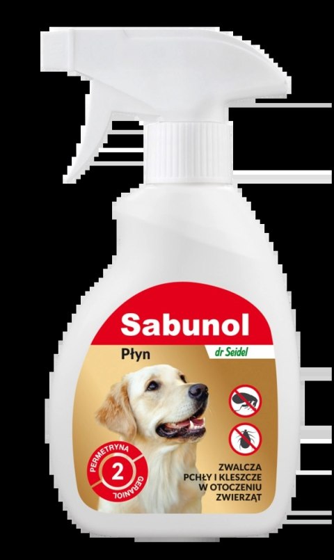 Laboratorium DermaPharm Sabunol Płyn Do Zwalczania Pcheł W Otoczeniu Zwierząt 250ml Laboratorium DermaPharm Sabunol Płyn Do Zwalczania Pcheł W Otoczeniu Zwierząt 250ml