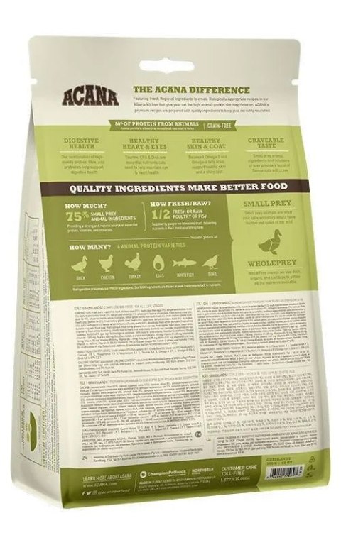 Acana Grasslands Cat 1,8kg Acana Grasslands Cat 1,8kg