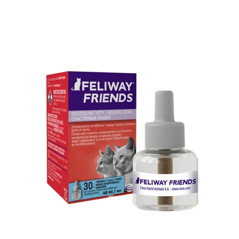 Ceva Animal Health Polska Sp. Z O.o Feliway Friends Wkład Dyfuzora 48ml Ceva Animal Health Polska Sp. Z O.o Feliway Friends Wkład Dyfuzora 48ml