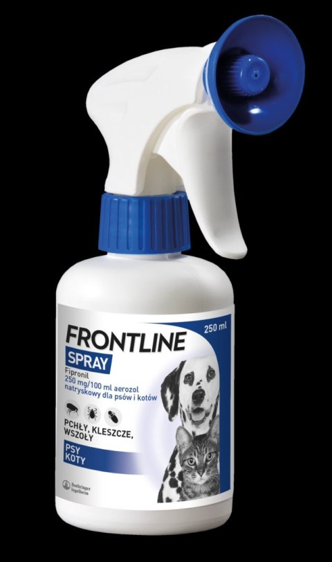 FRONTLINE Spray Dla Psów I Kotów 250ml FRONTLINE Spray Dla Psów I Kotów 250ml