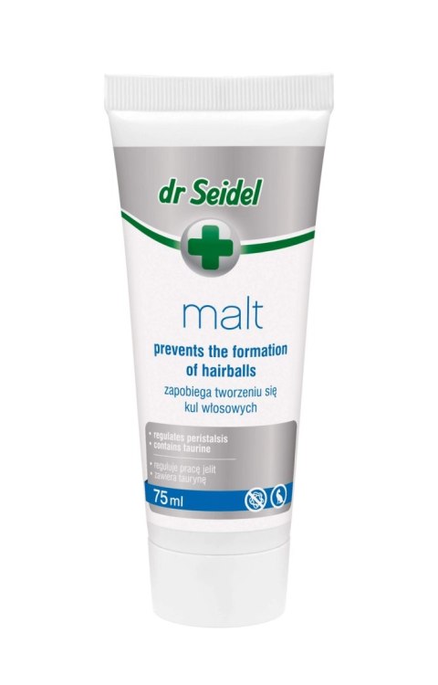 Laboratorium DermaPharm Dr Seidel Malt Pasta Dla Kota Odkłaczająca 75ml Laboratorium DermaPharm Dr Seidel Malt Pasta Dla Kota Odkłaczająca 75ml