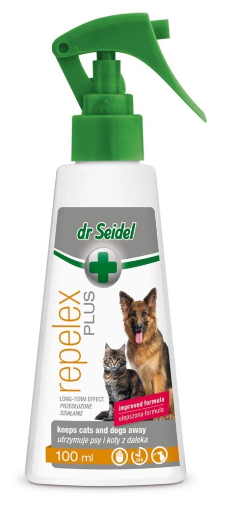 Laboratorium DermaPharm Dr Seidel Repelex Plus Płyn Odstraszający Zwierzęta O Przedłużonym Działaniu 100ml Laboratorium DermaPharm Dr Seidel Repelex Plus Płyn Odstraszający Zwierzęta O Przedłużonym Działaniu 100ml