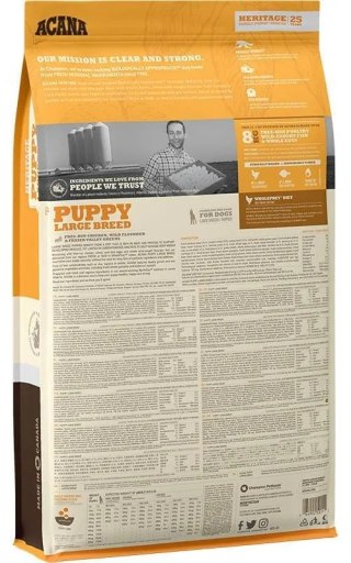 Acana Heritage Puppy Large Breed 17kg