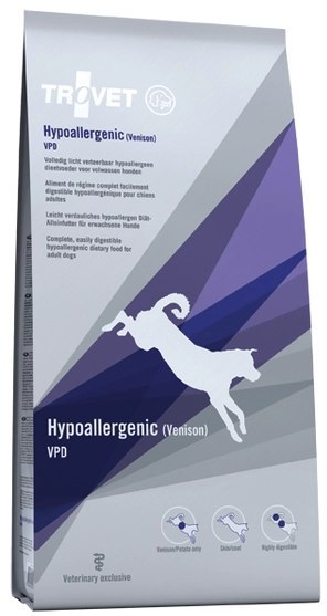 TROVET VPD Hypoallergenic Venison Dla Psa 3kg TROVET VPD Hypoallergenic Venison Dla Psa 3kg