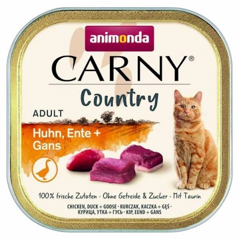 ANIMONDA Carny Country Adult Kurczak, Kaczka i Gęś 100g ANIMONDA Carny Country Adult Kurczak, Kaczka i Gęś 100g