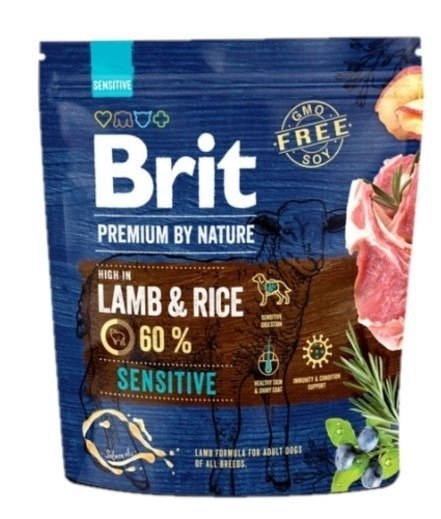Brit Premium By Nature Sensitive Lamb 1kg Brit Premium By Nature Sensitive Lamb 1kg