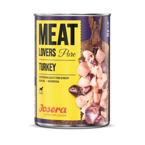 JOSERA Meat Lovers Pure Indyk 400g JOSERA Meat Lovers Pure Indyk 400g