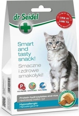 Laboratorium DermaPharm Dr Seidel Smakołyki Hipoalergiczne Dla Kota 50g Laboratorium DermaPharm Dr Seidel Smakołyki Hipoalergiczne Dla Kota 50g