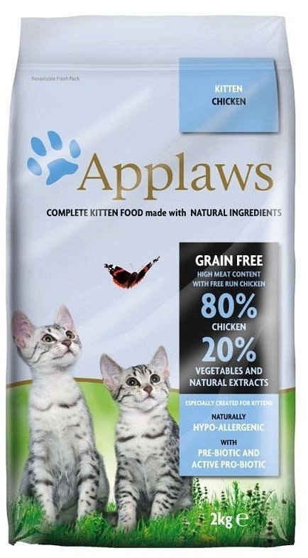APPLAWS Complete Dry Kitten Chicken 2kg APPLAWS Complete Dry Kitten Chicken 2kg