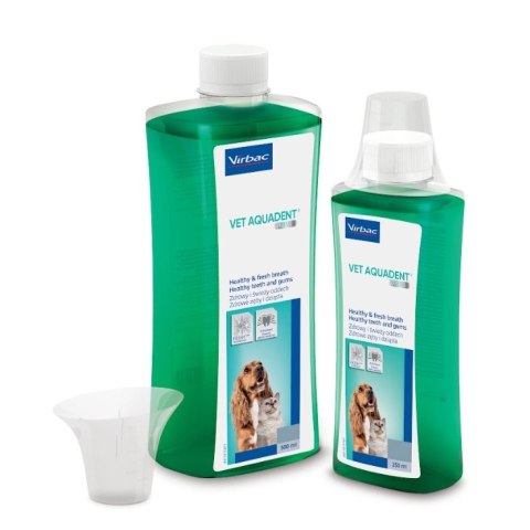 Virbac Vet Aquadent Fresh dla psów i kotów 250ml Virbac Vet Aquadent Fresh dla psów i kotów 250ml