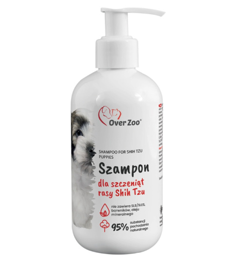 OVER ZOO Szampon Dla Szczeniąt Rasy Shih Tzu 250ml OVER ZOO Szampon Dla Szczeniąt Rasy Shih Tzu 250ml