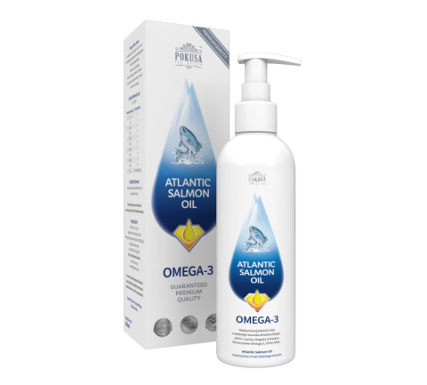 POKUSA Atlantic Salmon Oil Dla Psów I Kotów 300ml POKUSA Atlantic Salmon Oil Dla Psów I Kotów 300ml
